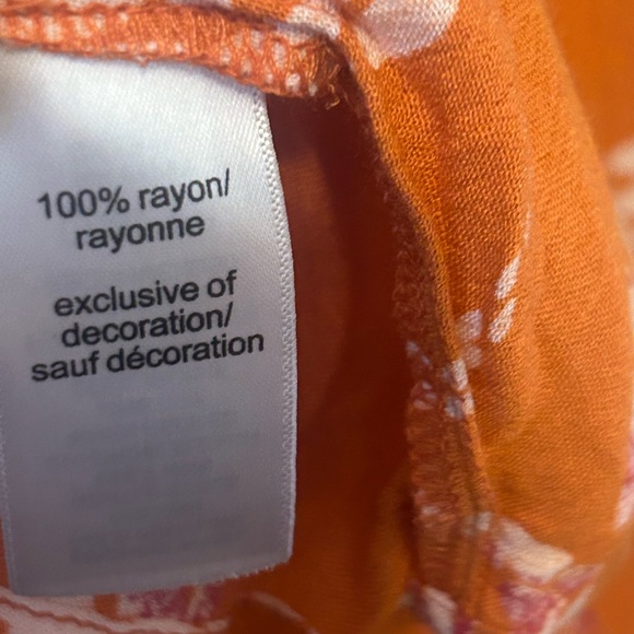 Maurice’s Floral Flounce Sleeve Peplum Top xxl - Picture 5 of 7